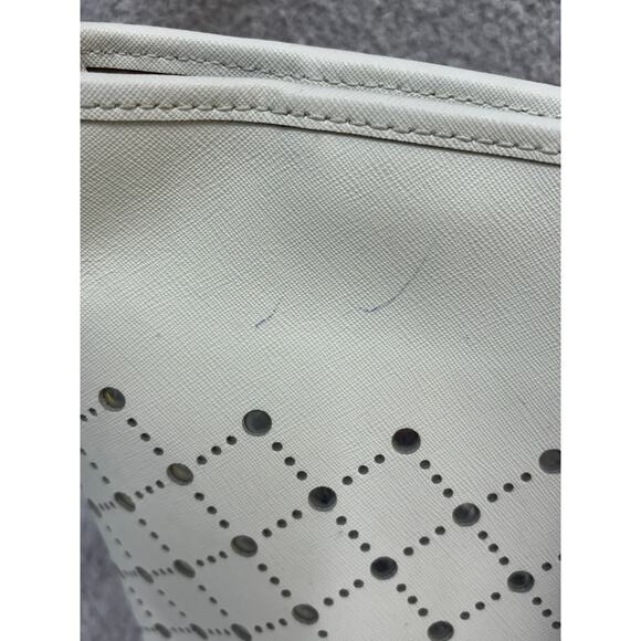 Michael Kors White Large Large Carryall Tote AS IS #62442 - Picture 12 of 16